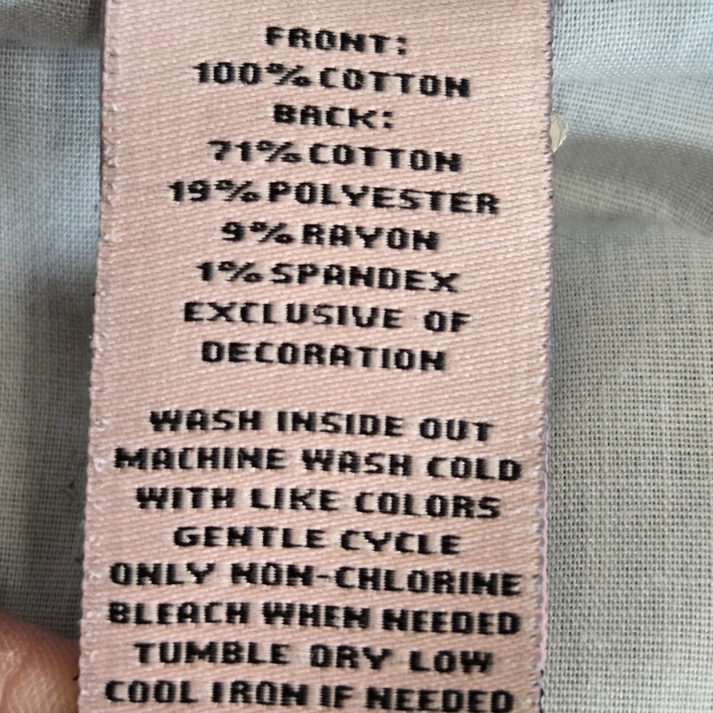 Sequin Distressed Denim Shorts Cotton Casual Size 10 Juicy Couture Womens - Picture 10 of 11